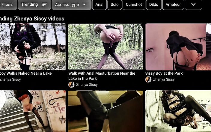 Zhenya Sissy: Styl No7 Sissy Děvky. Sissy Goth (femboy + Goth + Sissy / Feminist estetika)