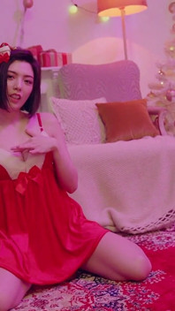 Sexy asijská kočička solo show