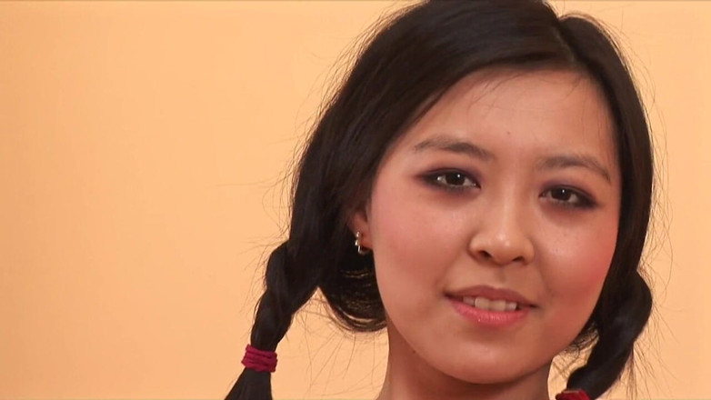 Radical Asian: Cute Asian teenager homeporn