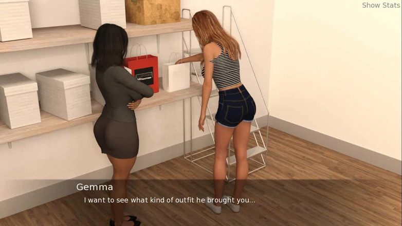Dirty GamesXxX: Dự án cô vợ nóng bỏng: máy bay bà già gợi...