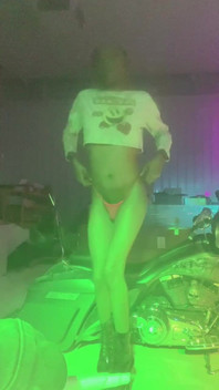 BBC TS Slow Dancing on Motorcycle