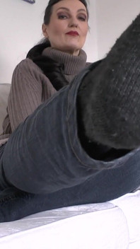 Sweaty Socks Smell, and Then a Sock-sole Fuck, Lady Victoria Valente