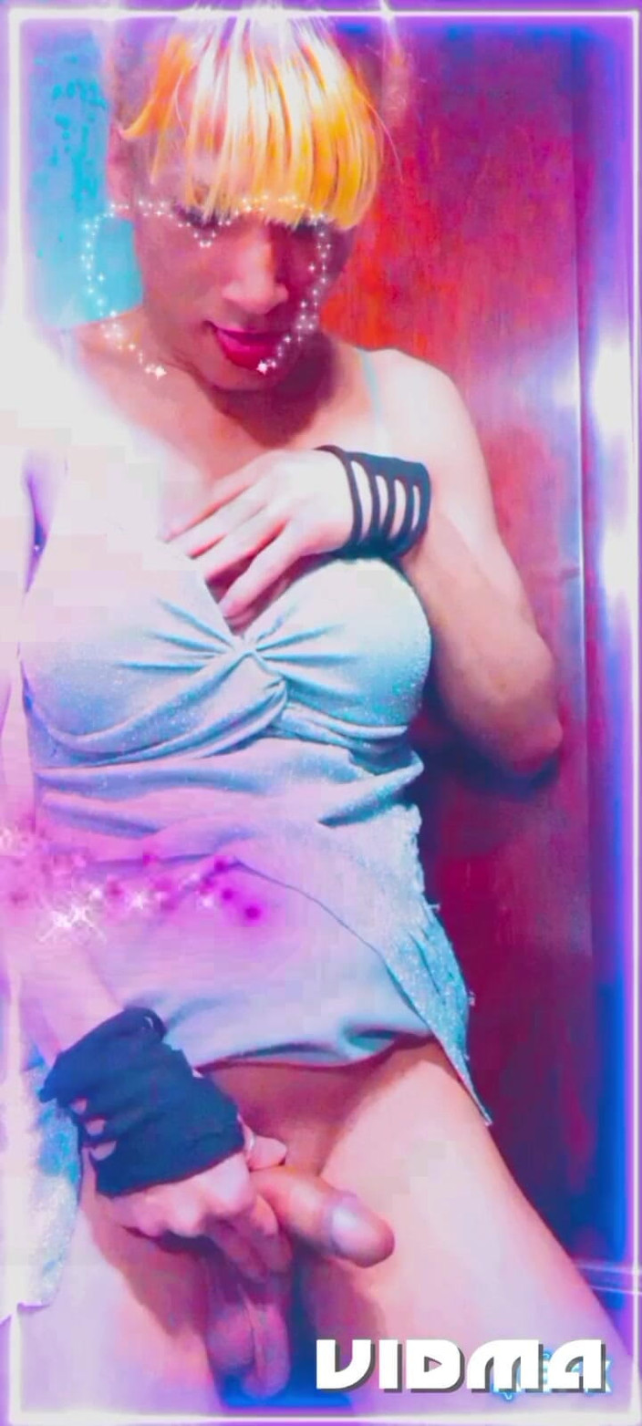 Laratransexualbarcel: Секс-мастурбация блондинки