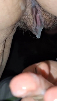 I Pushed the Cum Deep Into Her Pussy