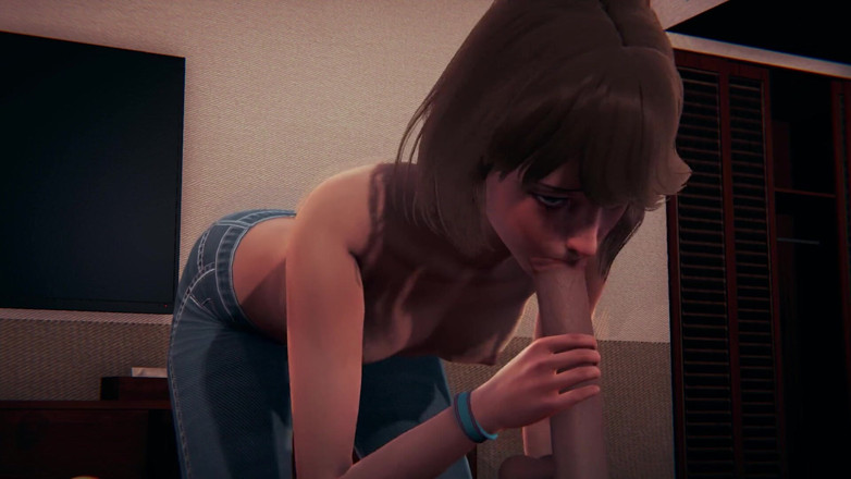 Waifu club 3D: Max gosta de seu esperma na boca dela