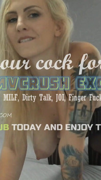 Masturbating