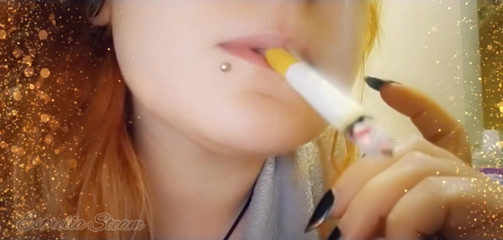 Estrella Steam: My lips provoke you while I smoke