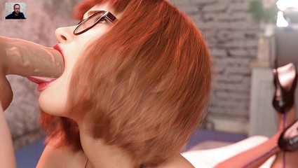 3DXXXTEEN2 Cartoon: Tvrdé šukání roztomilé dívky v mokré kundičce a těsném análu - 3D porno -...