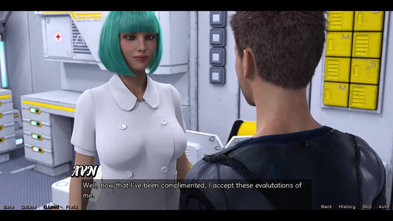 AVN Teller: Stranded in Space - Blue Haired MILF Want Threesome with Me &amp;...
