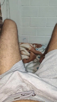 Jerking off before bed!