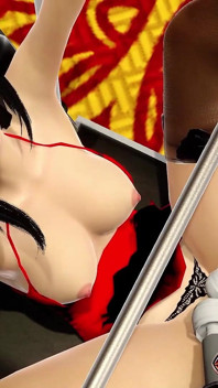 Tifa lockhart lagi asik muasin memeknya pakai dua vibrator sekaligus - animasi 3d