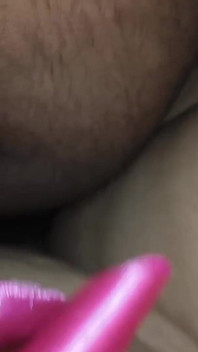Telugu Anu Aunty in sexy Pink dress