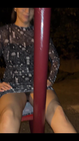 Thumbnail of I was peeing behind the bushes in the park?