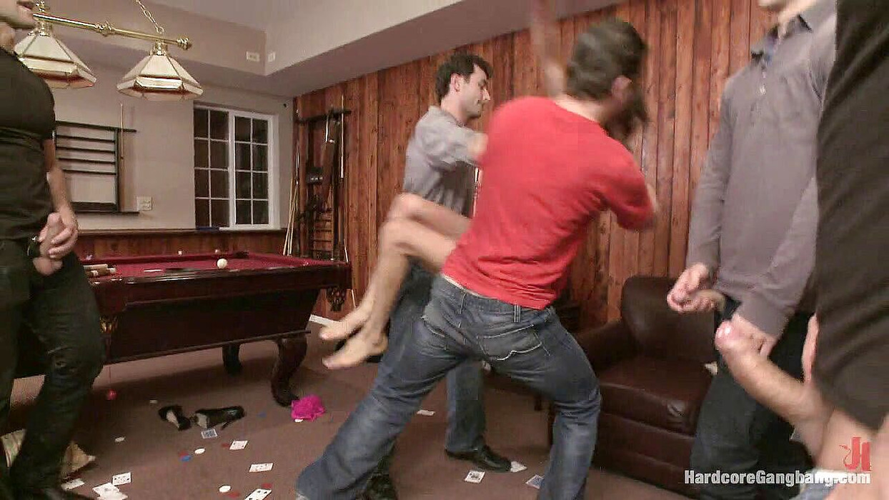 World Famous Dominatrix Triple Penetrated in Rough Gangbang