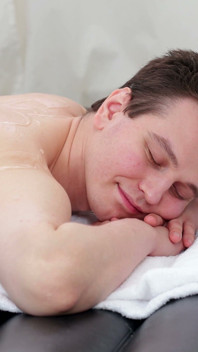Skinny Teen Gets Ass Destroyed During Slippery Massage