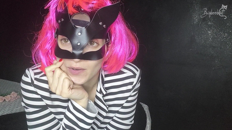 BigBoobCat: Hej, jag är dina drömmars kattunge. Vill du spela med mig?...