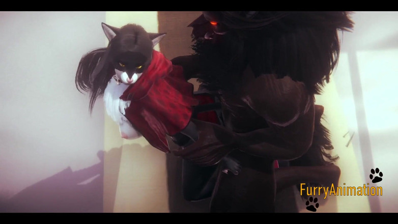 Yaoitube: Furry hentai - makhluk dan kucing hitam dientot liar sampai dicrot...