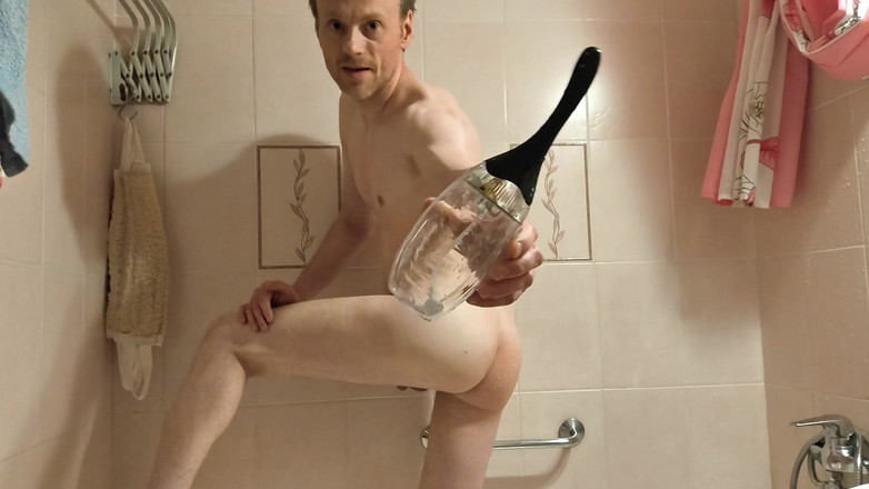 Lana Tuls Production: Lanatuls - Troia anale e puttana testa del clistere anale automatico