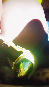 Young Skinny Girl in Pajamas Opens Her Ass Until Foam Comes Out Extreme Anal
