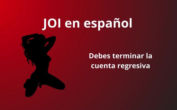 Theacher sex: JOI ve španělštině, musíte dokončit odpočítávání