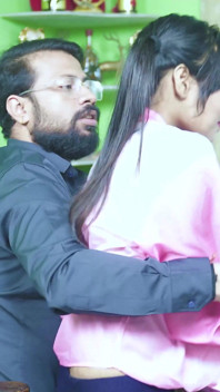 Desi Indian Cute and Sexy Teen 18+ Step Daughter Hardcore Double Penetration Fuck by Her Two Step Fathers ( Hindi Audio )