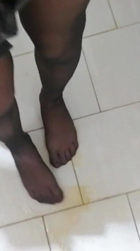Cum & Piss in Black Nylon and Leather Promo