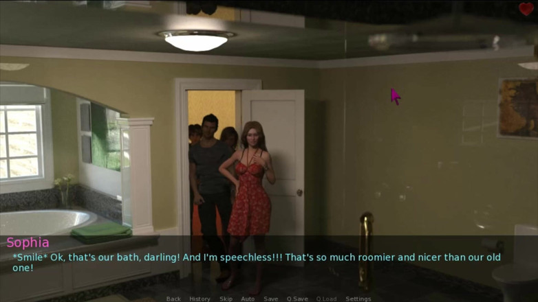 Visual Novels: Seorang istri dan ibu tiri bagian 7