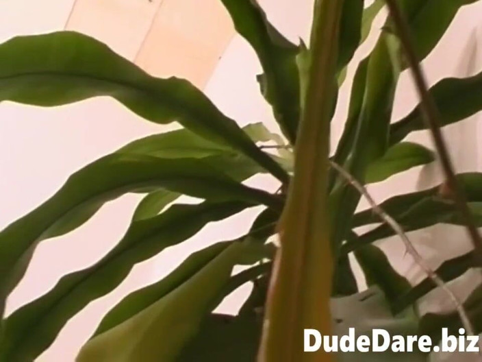 DudeDare: Amico guarda i fidanzati arrapato scopare sulle scale