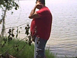 BBW nurse Vicki adventures with friends: Caught you pissing by the lake