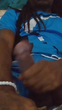Hot Guy Strokes Long Ass Dick