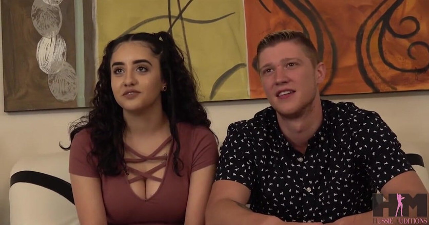 Hussie Auditions: Sofia e Oliver fazendo sexo pela primeira vez na câmera...