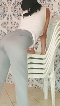 เสียงใส ฉันพาครูมาทำห้องให้ แต่หาไม่เจอ เลยให้เขาเย็ด