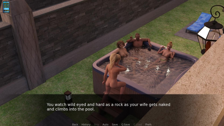Dirty GamesXxX: Paradise City: la moglie calda vestita sexy cammina sulla spiaggia...