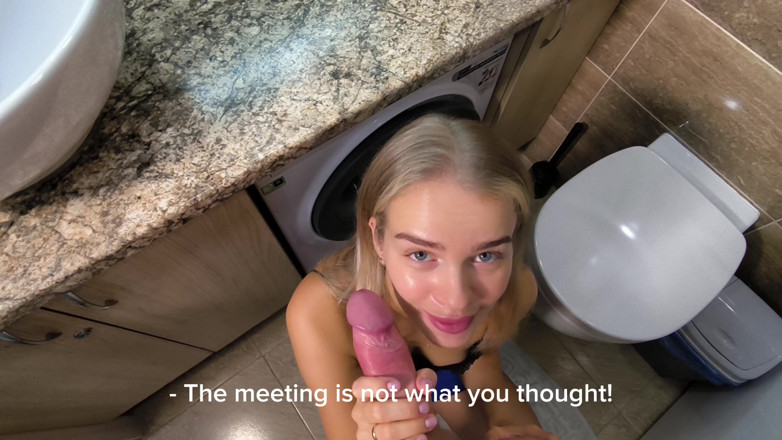 S-Wife Katy: Swife katy riceve un creampie caldo prima di un incontro...