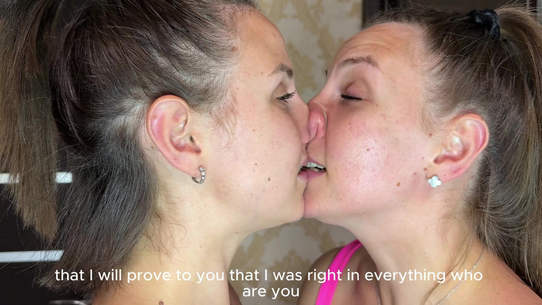 Hottie goddess: Gezicht botsing neus smash