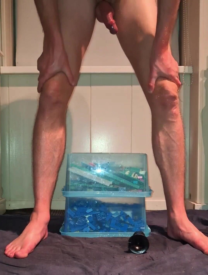 NoFace Twink X: Ragazzo gay caldo solo duro e grosso cazzo cavalca dildo...