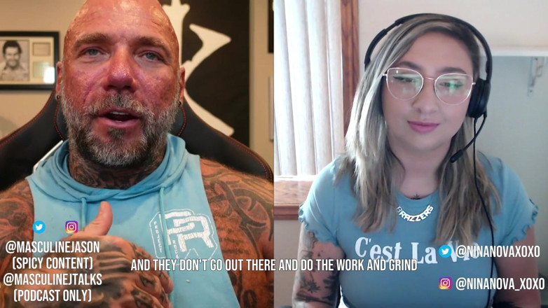 Raw and Uncensored with Masculine Jason: Confesiones de estrellas porno - Nina Nova (episodio 176)