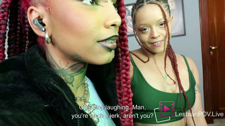 Lesbian POV: POV Ep. 60 Mary Black and Yara Sol - Gamer Lovers