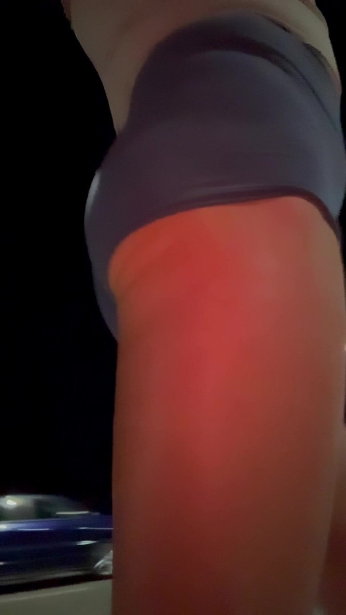 CindieLove: Proud Public Sissy Yoga Booty Shortshorts Slut