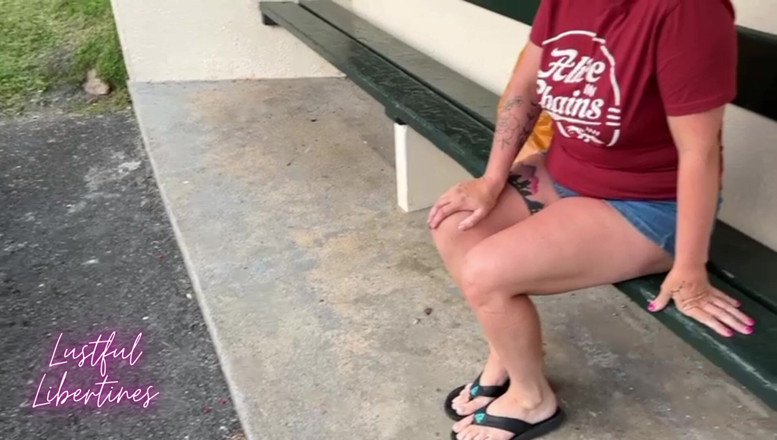 Lustful Libertines: A Stranger Pulled Her Shorts Aside and Pissed for Me...