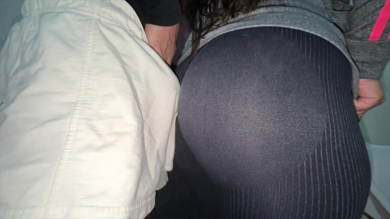 CoupleOfHotSins: Big-ass Girl Grabs Stranger's Dick