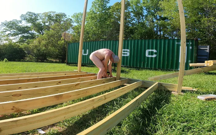 Jon Screcrow: Nude Construction on Property