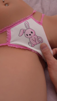 Tight Pussy Hiding Behind the Rabbit