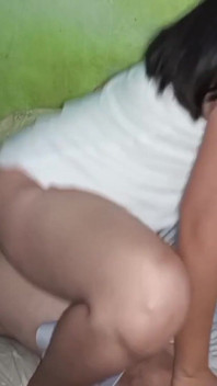 Very Beautiful Amateur Teen Step Sister Fucked Romantically and Creampied