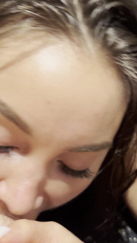 Monika Fox POV Blowjob, Handjob, Rimming and Gets Cum on Stomach in Hotel with Lover!
