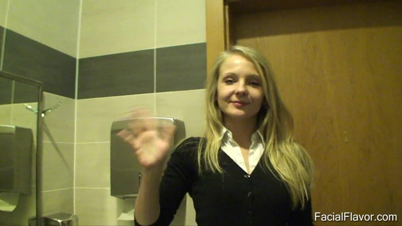 Facial flavor: Blast Sperma di tandas!