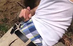 Sitting on a Log While I'm Masturbating in the Woods, Verbal