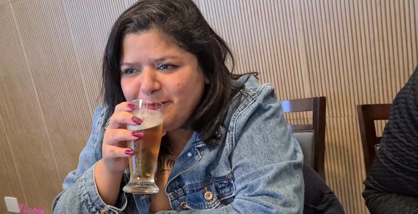 Nicoly Mattos: Pegamos BBW Gostosa No Bar, Mostrou Os Peitão E Achou...