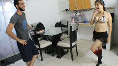 Emma vict: Šukej pulzující kundičku mé roztomilé nevlastní sestry - creampie - španělské porno