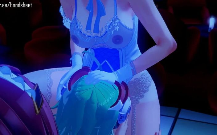 Bond Sheet: Lola, da Gunvolt, encontra-se em um gangbang misto depois de...